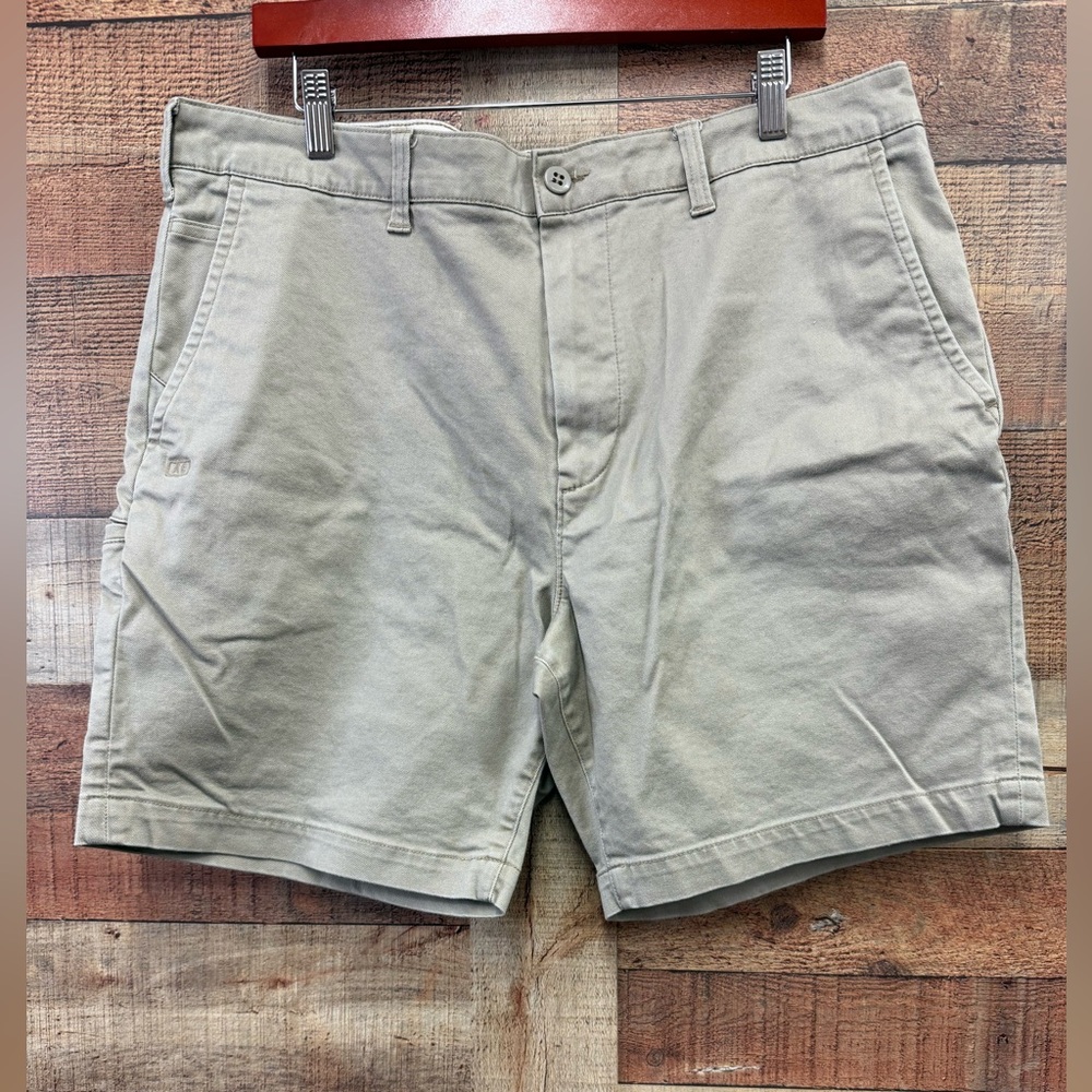 American Eagle Men’s Chino Khaki Shorts Slim Fit Flex 38